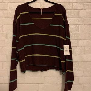 Free People Plum Sweater